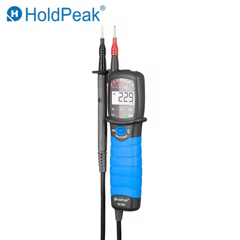 HP-38A Tester Pen,Digital LCD display AC/DC Voltage Tester Non-contact Auto-range,Phase Rotation,Tes