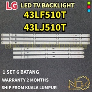 43LF510T 43LJ510T LG LED TV BACKLIGHT BARU NEW READY STOCK 43LF510T.ATS 43LJ510T.ATS 43LF510 43LJ510