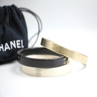 Chanel Vintage 10C金屬、樹脂三隻特別套裝手鈪