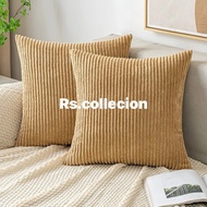 Corduray Sofa Cushion Cover 30x30 40x40 45x45 50x50 60x60 Customizable Size