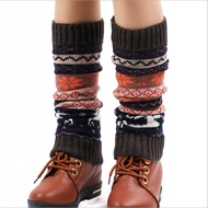 New woolen warm leg warmers, Korean style autumn and winter acrylic leg warmers, Christmas leg warme