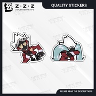 Billy Kid - Zenless Zone Zero Waterproof Emoji Stickers