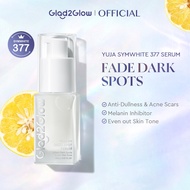 Glad2Glow Yuja Symwhite 377 Dark Spot Serum Skincare Whitening Fade Dark Spot remover treatment Brig