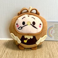 [Disney正版] Beauty and the Beast ufufy 美女與野獸 時鐘 公仔 景品