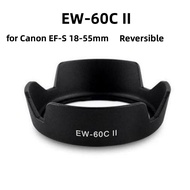 EW-60C II 58mm ew-60cii EW 60C ii Lens Hood Reversible Camera Lente Accessories for Canon 600D 550D 