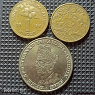 Malaysia 1 Ringgit Collectible Coin Wang Lama Duit Syiling Lama SC0297 0298 0299