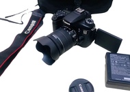 CANON ESO 70D with 18-55mm lens (usd) good condition