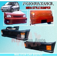 PERODUA KANCIL LAMPU PETAK KANCIL 660 850 MIRA LOOK BUMPER (MIRA) MATERIAL FIBER FRONT BUMPER REAR B