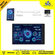 Second Screen Monitor Sensor CPU GPU HDD Panel IPS 3.5 Inch - HL-3