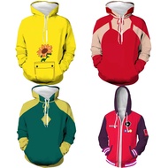 2021 Wonder Egg Priority Cosplay Hoodies Ohto Ai Costumes Kawai Rika Jackets Hooded Zipper Coats Oht