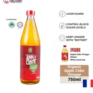 Radiant Organic Cuka Apple Cider Vinegar (750ml) Cuka Epal