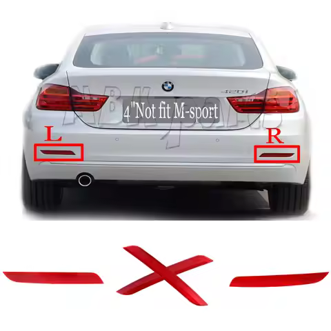REAR Reflector Fit 13-16 LH RH BMW4 F32 F33 F36 428iX 430iX 435iX 440iX 430d 435dX 440i 428i 435i 63