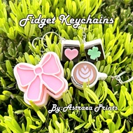Clicky Fidget Keychain toy