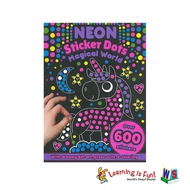 NEON STICKER DOTS-MAGICAL WORLD