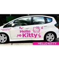 052 Cutting sticker mobil Honda jazz Brio Mobilio Avanza Agya Xenia Innova calya Sigra Ertiga motif