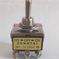 RS+ Best-Buy HOME Toggle Switch, 3PDT On/Off/On 3 Position 6 Pins Momentary, AC 250V 15A