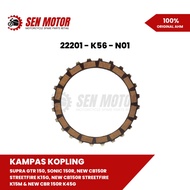 Honda CB150R Clutch Plate Sonic 150R/ CBR 150R/ / GTR 150 Original AHM - 22201-K56-N01 (Per Sheet)