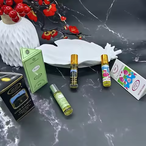 Arabic Musk 8ml Perfume Oil Alcohol-Free Long-lasting Fragrance, Cross-border Travel Size, Premium S