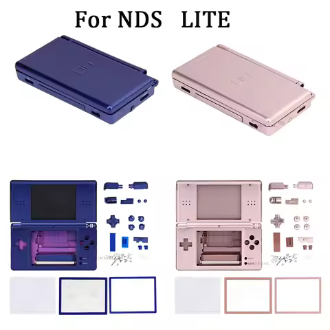 New Replacement Housing Shell Case For NDS Lite DS Lite DSL NDSL NDS Lite Console Case with Buttons 