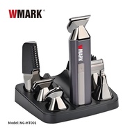 Electric Nose Hair Oil Head Six-in-One Set Clipper Waterproof Carving Clipper WMARK Hair Clipper Mul