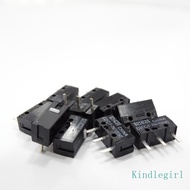 KING 2 10Pcs D2FC-F-7N 100M Micro Switches 0 74N 100Millions Mice Micro Switches