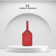Charles Berkeley PIPER Genuine Crossgrain Leather Luggage Tag (XY-2456)