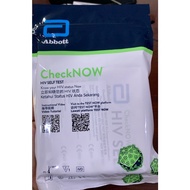 HIV SELF CHECK RAPID TEST CHECKNOW ABBOTT DIAGNOSTIC