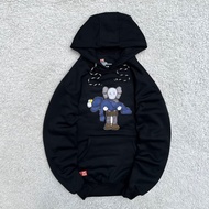UNIQLO HOODIE SWEATER ONLY BLACK | PREMIUM HOODIE | UNIQLO KAWS HOODIE 100% HIGH QUALITY