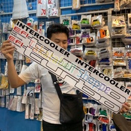Sticker Intercooler turbo(kereta produa kancil)sticker kereta kancil/sticker produa kancil