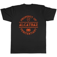 Property Of Alcatraz Mens T-Shirt Jail Prison Funny Tee Gift