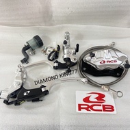 Rcb S1 Brake Master Package Plus RCB S3 Caliper Brake Hose VARIO/BEAT //VARIO 125/150 /VIXION -CBR NEW -CB150-R150-NINJA RR-CRF-KLX-WZR And ALL UNIVERSAL ALL MOTOR PNP