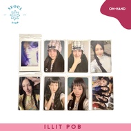 ILLIT POB - YUNAH MOKA IROHA MINJU WONHEE OFFICIAL PHOTOCARD