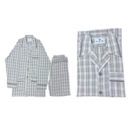 Bộ Pyjama HUONGTAM Lentol tay dài  nam cao cấp(PDT01N18). Chất liệu vải loại tốt:  mềm mại thoáng má