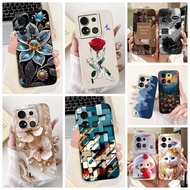 For Itel A04 Case A632WM Luxury Candy Painted Cover Shockproof Soft TPU Phone Cases For Itel A05s A6