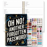 1 Password Book English Address Book Phone Book Multi-Function Notebook Hardbound Business Office No