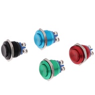 GG 1Pc Momentary Push Button Switch 16mm Waterproof Mount Button Switch M
