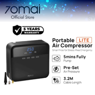 70mai Portable Air Compressor Lite Tyre Air Pump Tire Small Compact Quiet LED Screen