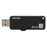 HITAM Toshiba Yamabiko USB 3.0 Flashdisk - Yrs-U365K 64GB Black