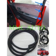 100% ORIGINAL PERODUA KENARI DOOR RUBBER /  WEATHERSTRIP ( getah pintu )