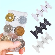 6 Slots Coin Box Wallet Car Coin Holder Coin Wallet Coin Organizer Dispenser Japanese Coin Holder Ye
