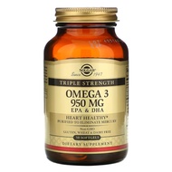 Solgar Triple Strength Omega-3 EPA & DHA Triple Strength 950 mg Softgels
