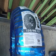 ASCENDO BRAND TUBELESS OUTER TIRE SIZE 110/ 90-12
