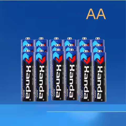 12-30PCS Blue AA 1.5V Black Blue Battery Carbon Zinc Manganese Cell Disposable Battery Flash Wireles