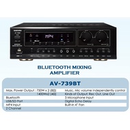 Good quality Amplifier wUSBSD Power Player AV739BT Sakura Card