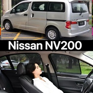 Magnet Car Window Sunshade for Nissan NV200 Car Window Curtains Sun Protection Shade Curtains
