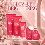 IWHITE KOREA NIACINAMIDE POWER BRIGHTENING GLOW UP WHIP WASH/TONER ESSENCE/AQUA MOISTURIZER