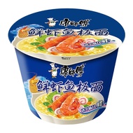 :: Master Kang Classic Barreled Fresh Shrimp Fish Plate Noodles, Spicy Beef Noodles, Braised Beef No