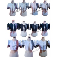 Modern Filipiniana Ethnic Bolero/Modern Bolero with ethnic Fabric