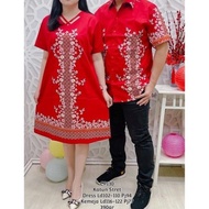(0_0) Baju Couple Pesta | Batik Couple | Baju Couple Imlek Katun Usop