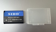 Sido 代用 Sony NP-BX1 充電池